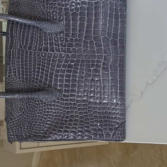 Genuine Authentic Aligator" Ralph Lauren Ricky" STYLE   Women's Bag - Picture 6 of 10